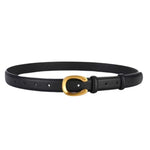 Small Horseshoe Belt - Black