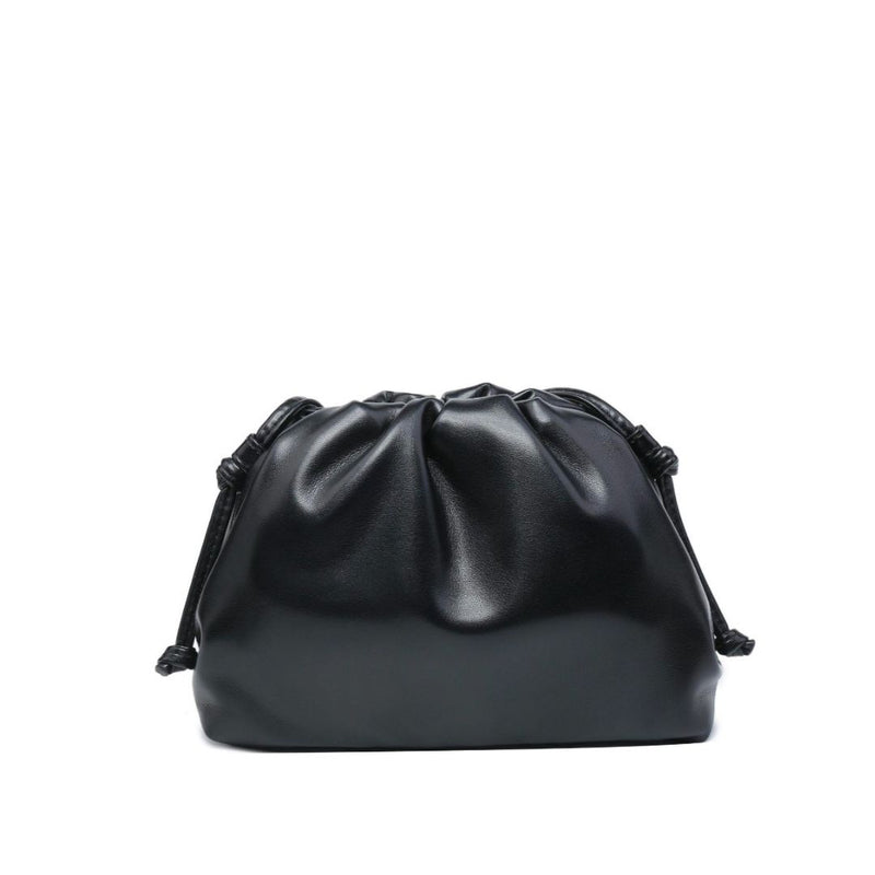 Smooth Cloud Clutch - Black