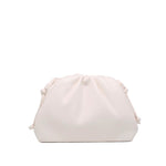 Smooth Cloud Clutch - Ivory