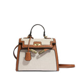 (PRE ORDER) Canvas Tess Bag - Saddle