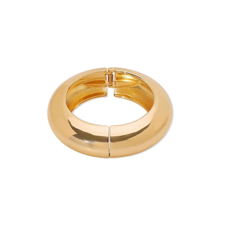 Rounded Gold Bangle - more sizes