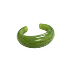 Lucy Lucite Cuff - Green