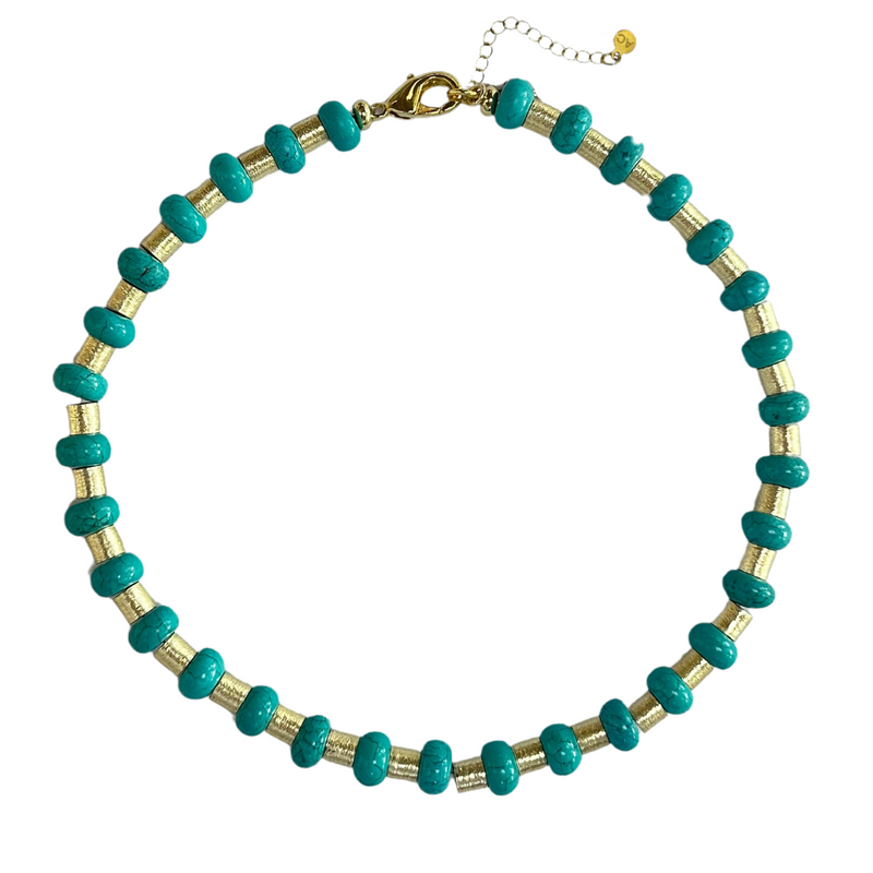 Manhattan Collar - Turquoise