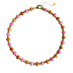 Manhattan Collar - Pink/Orange