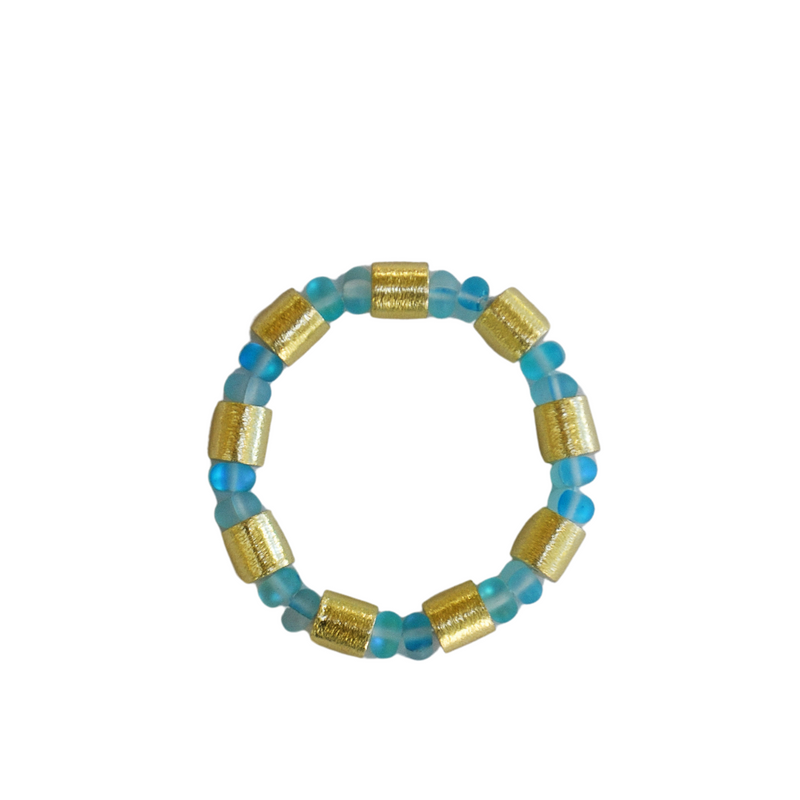 Iridescent St Germain Bracelet - Blue