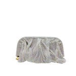 Camila Clutch - Iridescent Silver