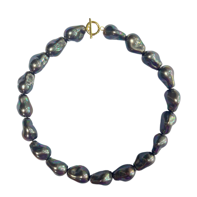 Ariel Pearl Collar - Black