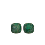 Soiree Studs - Emerald