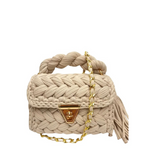 Ivory Montego Woven Bag - wholesale