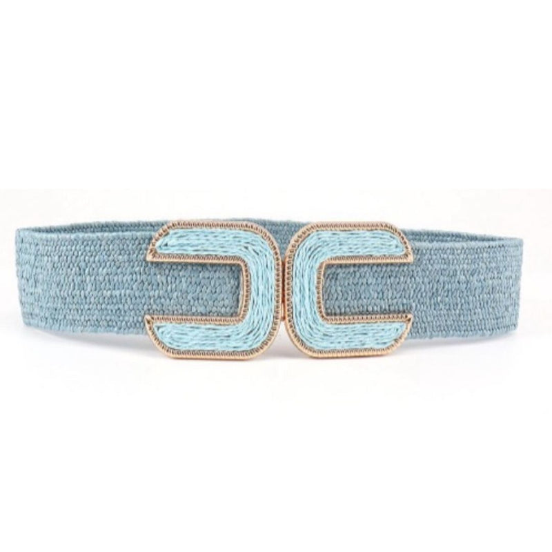 Double C Belt - Blue