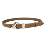 Modern Edge Belt - Tan