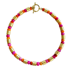 St. Germain Collar - Pink/Orange