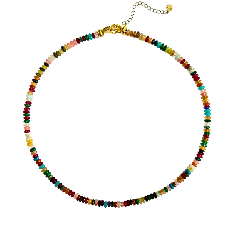 Micro Beaded Necklace - Multi