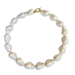 Ariel Pearl Collar - White