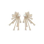 Sleek Spike Studs - Gold