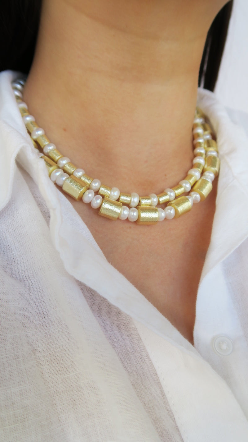 St. Germain Collar - Pearl