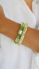 Iridescent St Germain Bracelet - Green