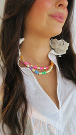 St. Germain Collar - Pink/Orange