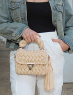 Ivory Montego Woven Bag - wholesale