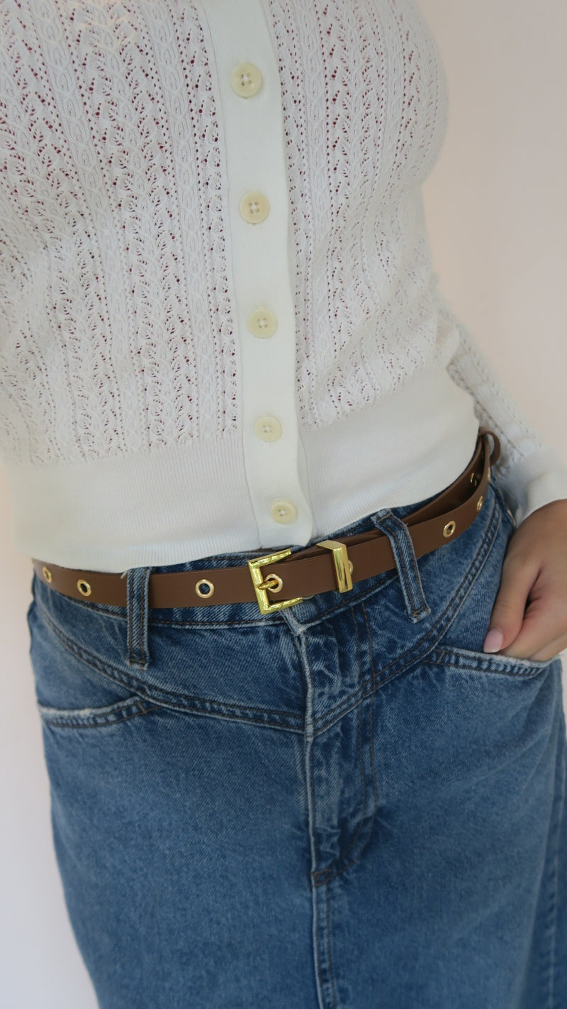 Rhone Belt -brown