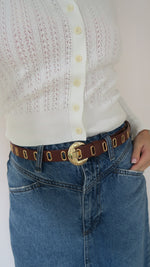 Seine Belt -brown