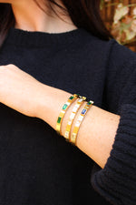 Gem Studded Bangle - more colors