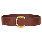 Horseshoe Belt - Dark Brown