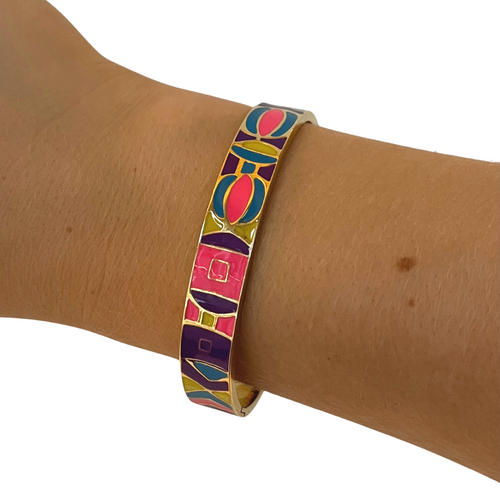 Pucci Enamel Geo Bracelet